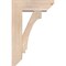 Ekena Millwork Imperial Slat Smooth Bracket w/ Offset Brace, Douglas Fir, 7 1/2"W x 22"D x 34"H BKT0806X22X34IMP06SDF - alternate 2